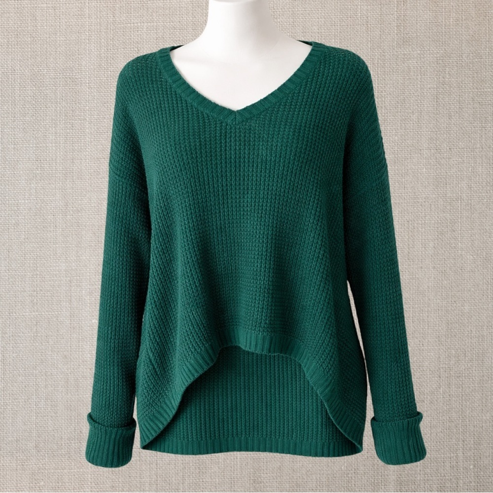 Minkpink Oversized Asymmetrical Cable Knit Sweater
